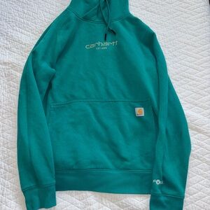 Carhartt Teal Hoodie